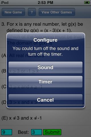 GraduateFunction - Configure