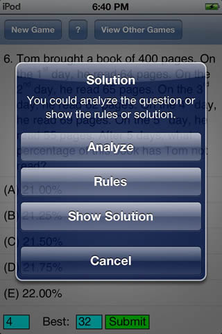 solution