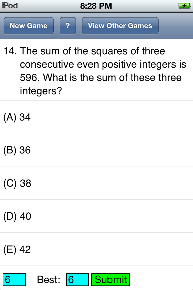 question