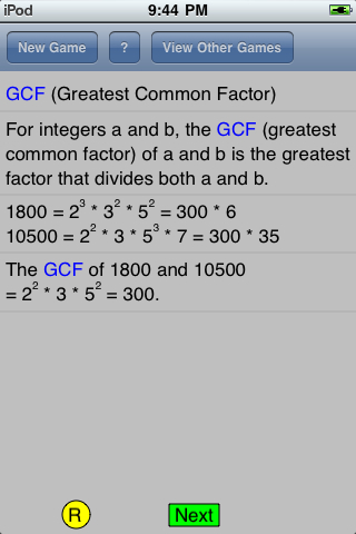 GCF