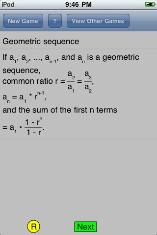 Rules - geometric