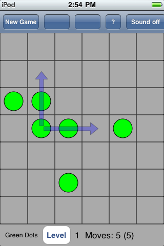 green jumping dot - 1